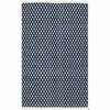 Safavieh 3 x 5 ft. Small Rectangle Boston Hand Woven Bath Mats- Navy BOS685D-3